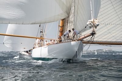 vele d epoca trofeo panerai bordo poppa vela angelo florio fotografo pubblicitario sailing race napoli roma