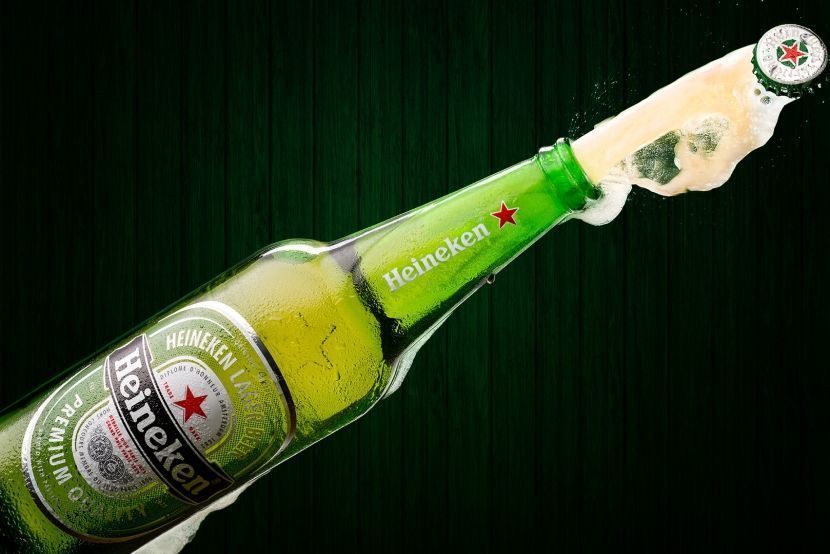 1 beer heineken splash stopper di angelo florio fotografo still life napoli roma