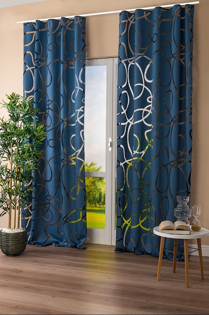 tenda casa colore blu