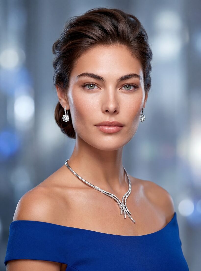 modella collana mood tiffany